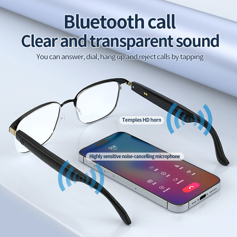 New Trending Smart AI Bluetooth glasses with UV protection TWS Bluetooth Earbuds Smart