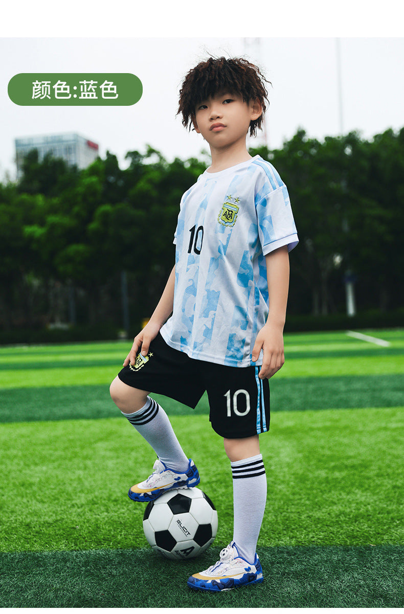 New Children's Rotating Buckle Broken Nail Training Football Shoes Girls Boys Primary School Students Competition Training Sneakers