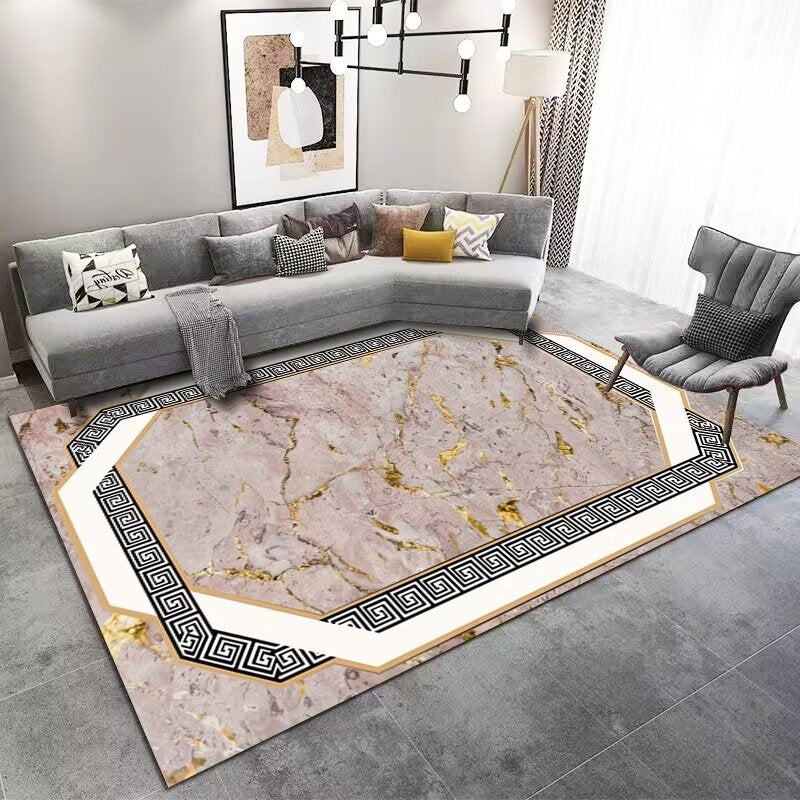 Light Luxury Living Room Carpet Sofa Coffee Table Full Carpet Home Bedroom Gray Series Dirty Resistant Mat Tapis carpet