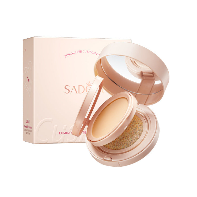 Light Sensing Cushion Compact SADOER Moisturizing and Light BB Cream Concealer Foundation  Wholesale