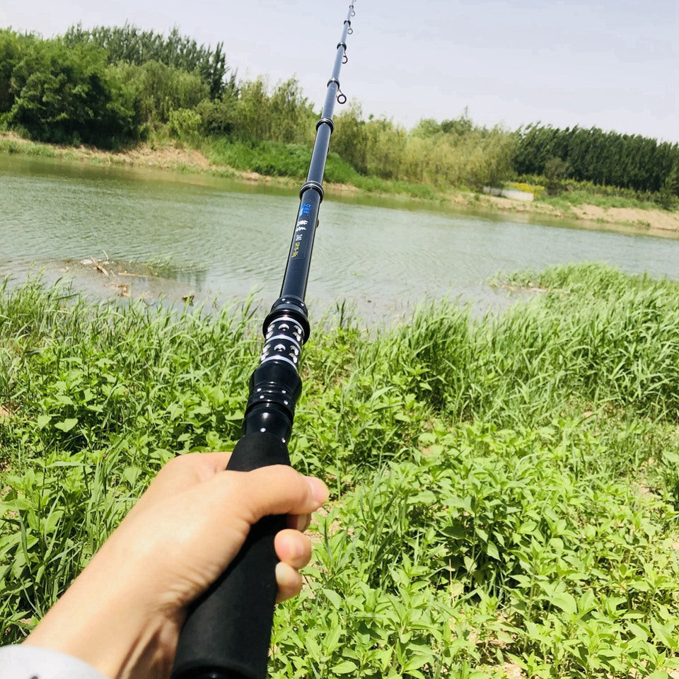 An ultra-short mini sea rod, telescopic lure rod that can be placed in a backpack