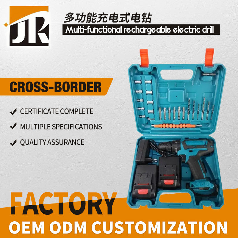 Hot Sale MT Impact Lithium Drill Multifunctional Cordless Drill Electric Screwdriver Rechargeable Drill