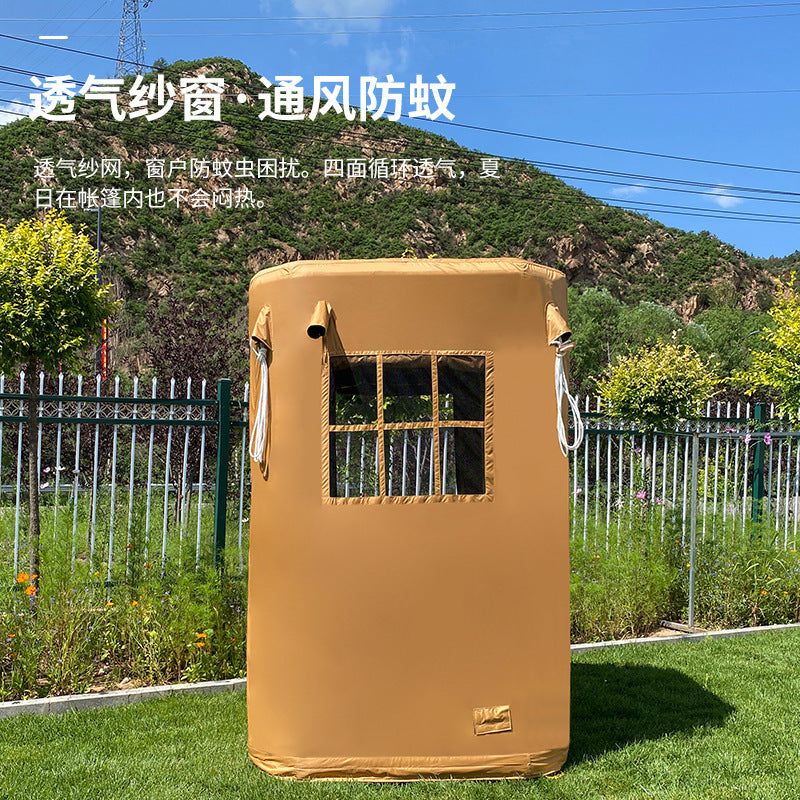 Middle East Inflatable Tent Outdoor Portable Mobile Toilet Tent Rainproof Dustproof Arabian Camping Tent