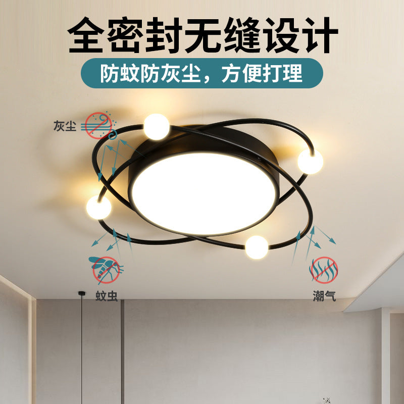 Nordic Lighting Fixtures led Ceiling Lamp2025New Year's Creative Internet Celebrity Master Bedroom Simple Modern Bedroom Lighting Room