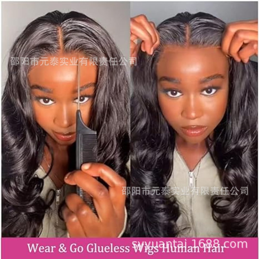 13*4 Lace Front Black Synthetic Hair Wig