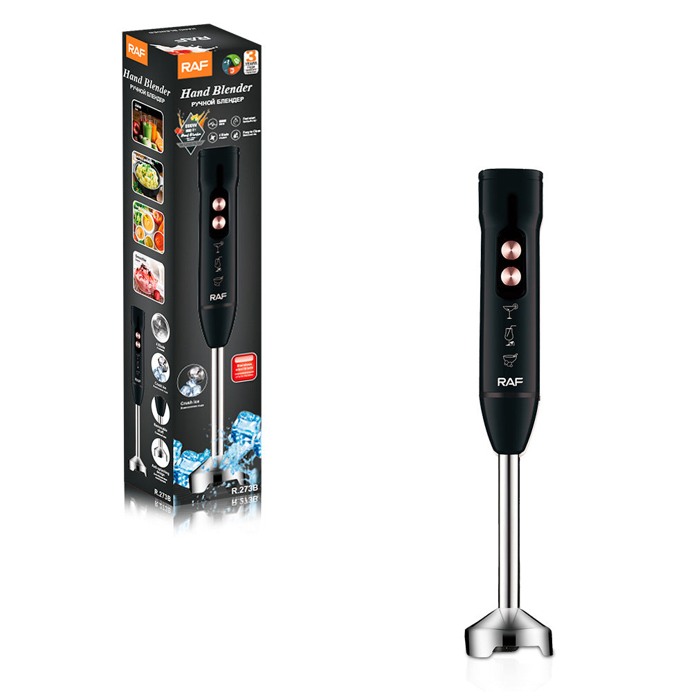RAF EU Standard Portable Household Food Blender Handheld Electric Stainless Steel Cooking Stick Mixer273