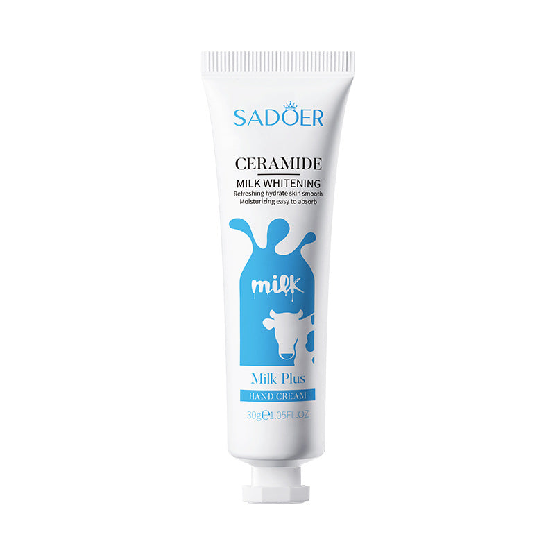 Milk Hand Cream SADOER Beirun Refreshing Hydrating Moisturizing Hand Cream Cross-Border Wholesale