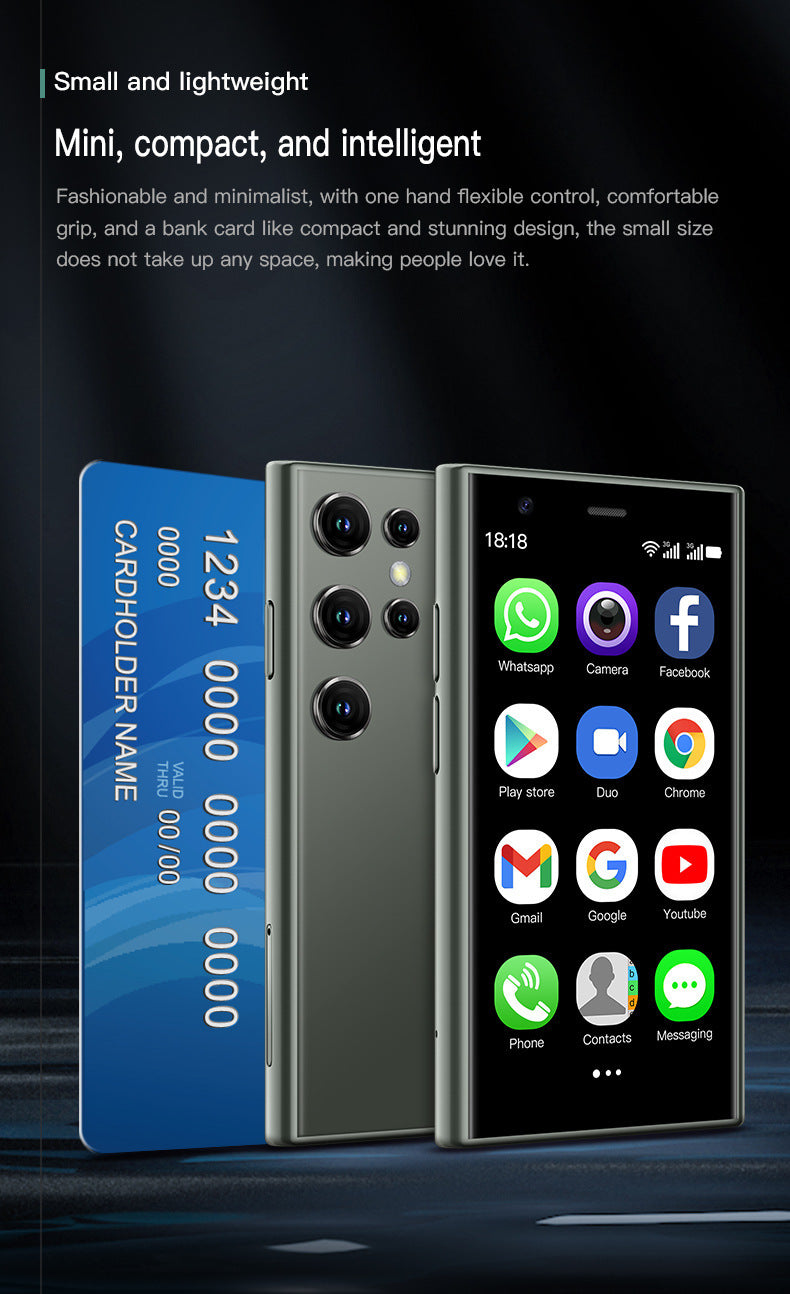 S23pro Mini Smartphone Ultra Small Quad-Core Android System Google Backup Hot Sale