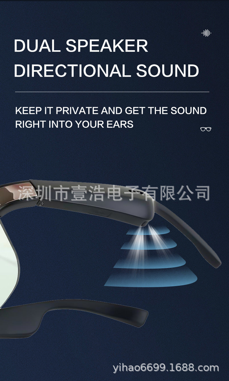 New M9pro Smart Bluetooth Glasses ai Translation Sports Cycling Fishing Polarized Multifunctional Glasses