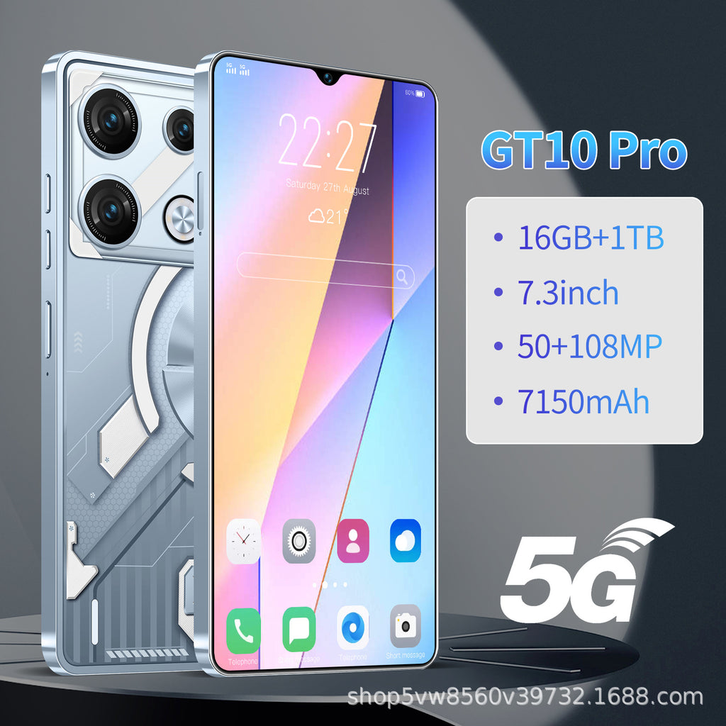 2024New In-Stock Mobile Phones GT10 Pro Smartphone16+1TB Wholesale from the Source Factory for Mobile Phones