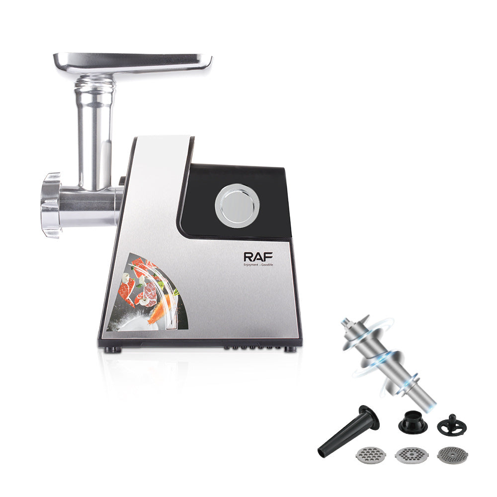 RAF European Standard Household Electric Meat Grinder Multi-Functional Meat Mincer Sausage Stuffer Meat Mincer Meat Grinder