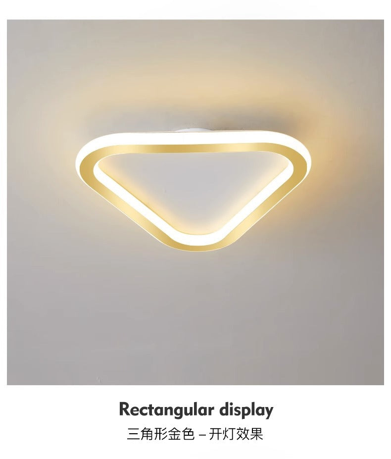 Nordic Corridor Entrance Hallway Light Simple Modern Creative Cloakroom Light led Balcony Small Ceiling Light Fixture