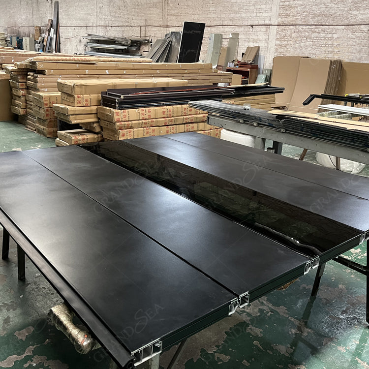 High Quality Automatic Overhead Sectional Hurricane Impact Full Board Insulated Steel Panel Aluminum Garage Doors