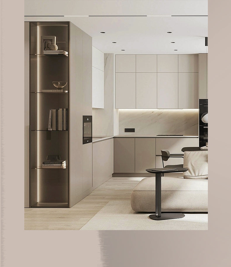 Dongguan Shenzhen Guangzhou Hong Kong Whole House Customization Manufacturer of Modern Light Luxury Integrated Cabinets, Bedroom Wardrobes, and Cloakrooms