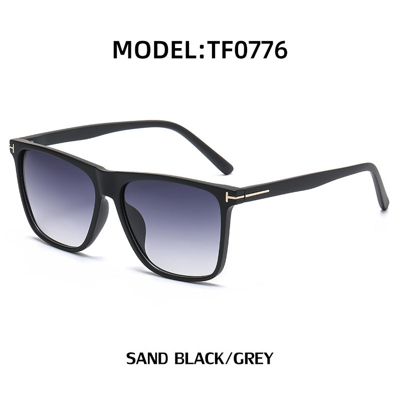2025New style square frame sunglasses for women with a high-end feel ins Fashionable Men's Sunglasses with UV Protection sunglasses