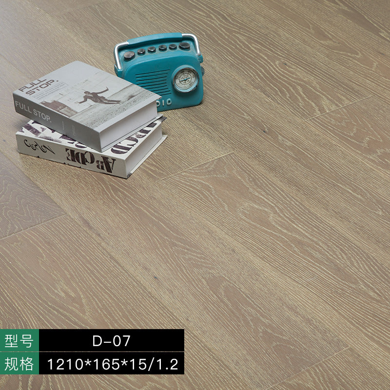 In stock wholesale Door-to-Door Installation Oak Multi-layer Small Knot Locking Solid Wood Flooring Eco-friendly Underfloor Heating Composite Flooring