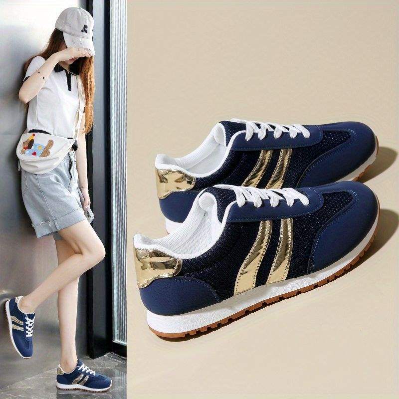 Dexun Shoes for Women New Summer Retro Mesh Breathable Versatile Casual Sneakers Forrest Gump White Shoes