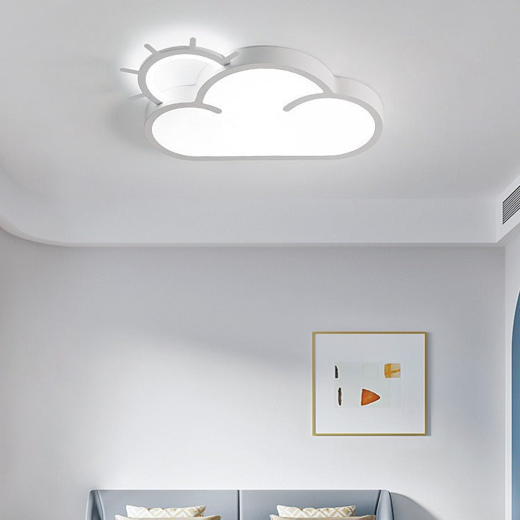 Cloud Lamp Full Spectrum Eye Protection Princess Room Children's Room Bedroom Lighting Personality Ceiling Lamp Modern Simple Cartoon
