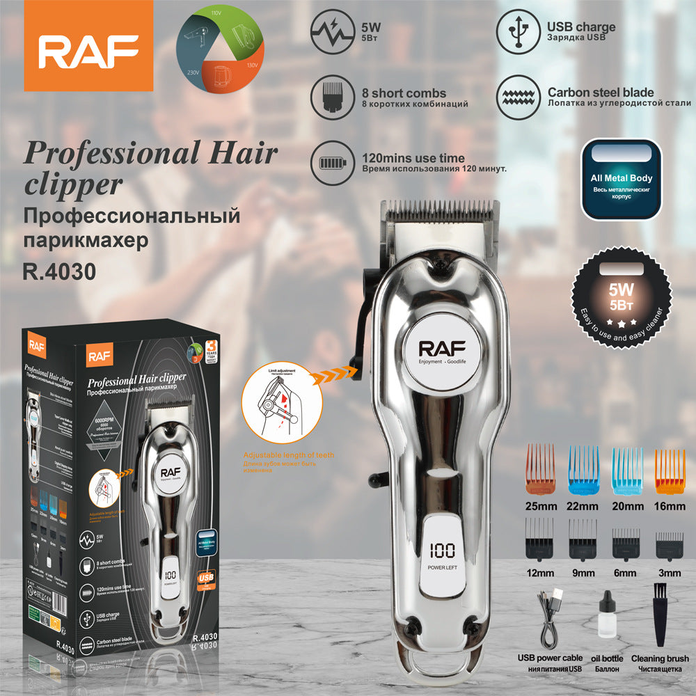RAF European Standard Hair Clipper Tools Adult Pet Electric Hair Clipper Electric Clipper Electric Shaver