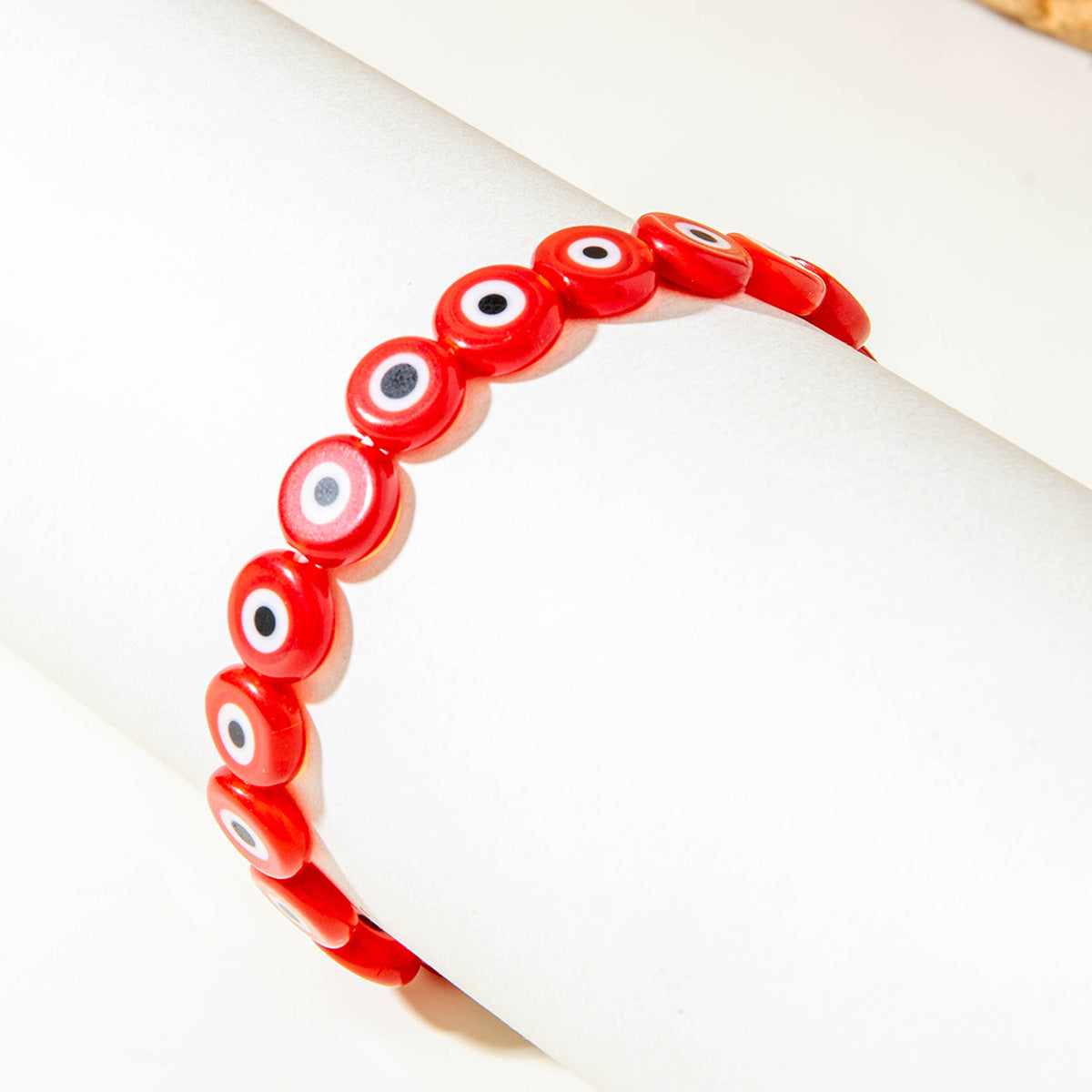 European and American Ornament Bohemian Devil's Eye Beaded Bracelet  Fashionable and Unique Eye Elastic Bracelet Wholesale