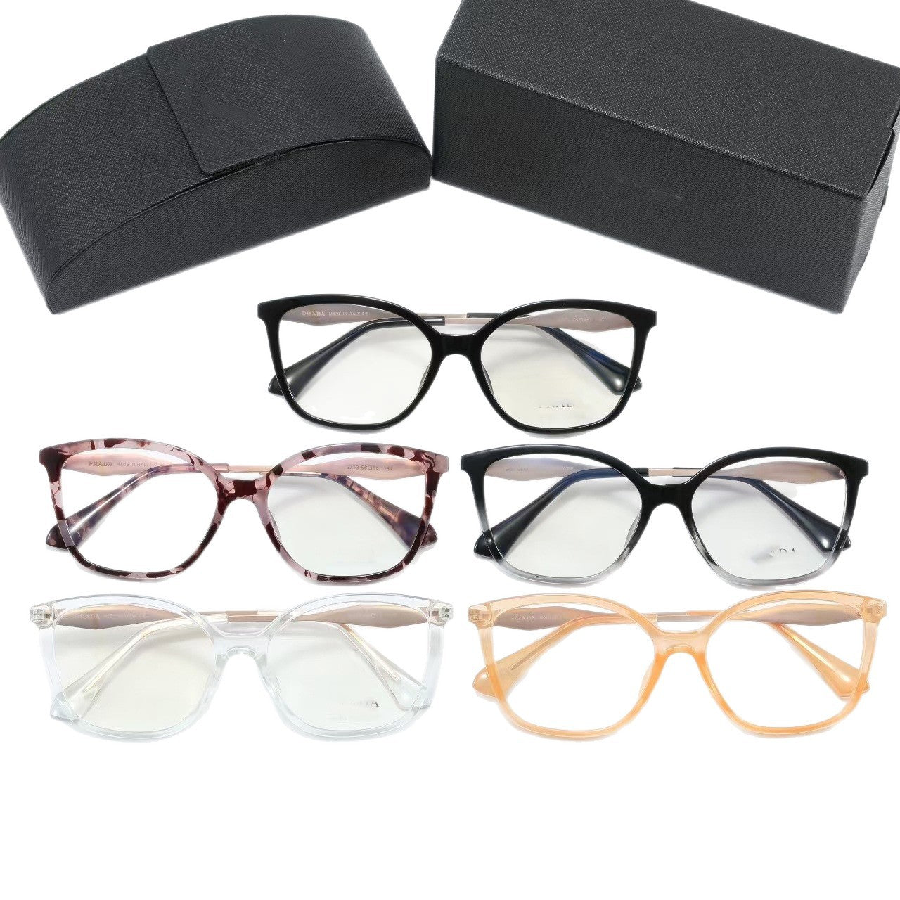 2023New Sunglasses for Men and Women, Trendy Retro Colorful Transparent Glasses, Square Frame Sunglasses, Korean Style Jelly Color Sunglasses