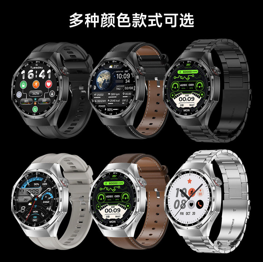 Watch6 Max Smart Watch Bluetooth Call True Heart Rate Step Sleep Blood Pressure Monitoring Message Reminder Exercise