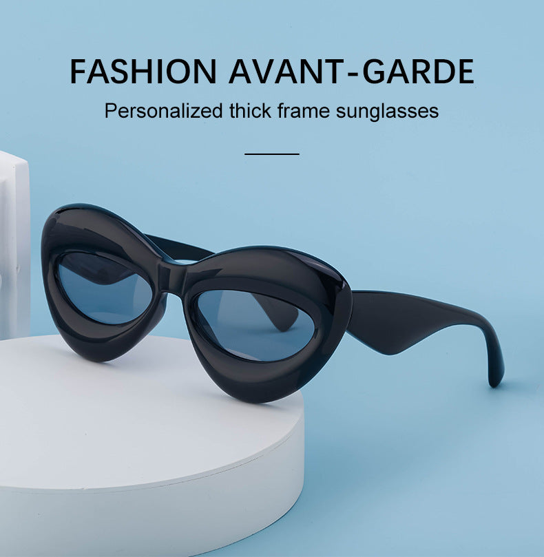 European and American Style Lip Sunglasses for Women Fashionable Party Quirky Personality Sunglasses Women's Glasses Wholesale Street Style Sun Protection