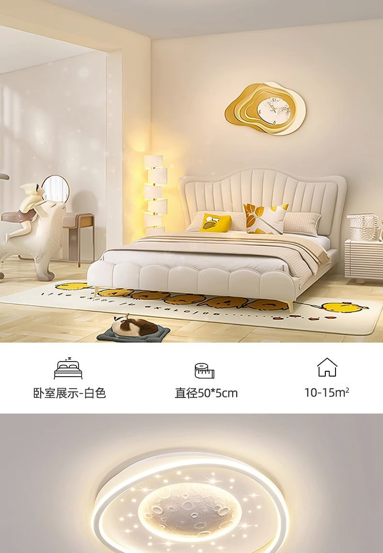 Minimalist Personalized Ceiling Light Round Bedroom Lamp2025New Modern Minimalist Designer Internet Celebrity ins Study Room Lamp