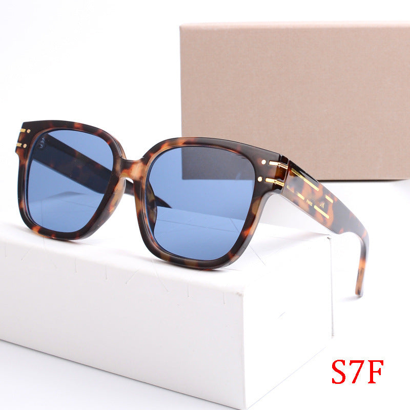New Internet Celebrity Women's Sunglasses D2304Men's Fashion European and American UV Protection Sunglasses Wholesale