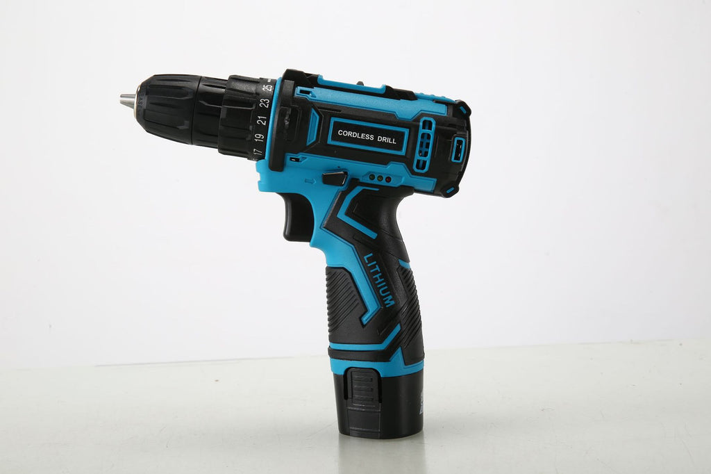 Manufacturer wholesale household rechargeable electric drill hand drill Lithium Battery Dual-Speed Pistol Drill Electric Hand Drill Cordless Lithium Drill