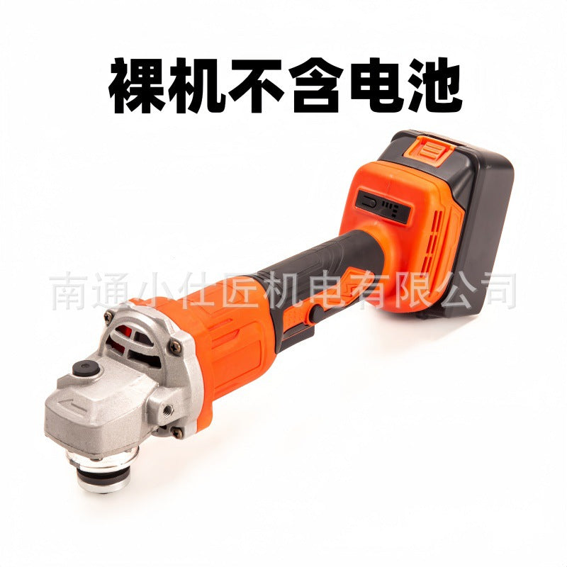 Brushless Angle Grinder High Power Polisher Cordless Rechargeable Cutting Grinding Household Lithium Battery Angle Grinder