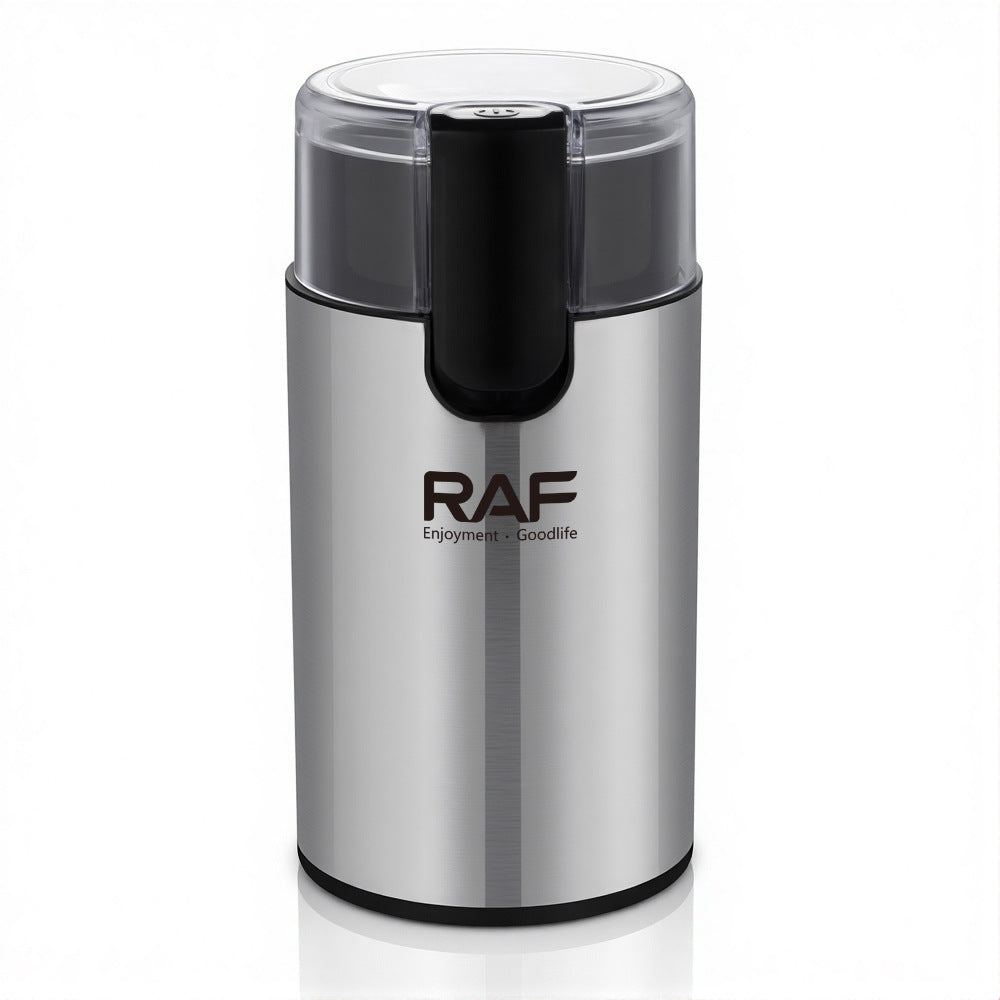 RAF European Standard Household Fully Automatic Coffee Bean Grinder Dry Grinding Lightweight Coffee Grinder R7148