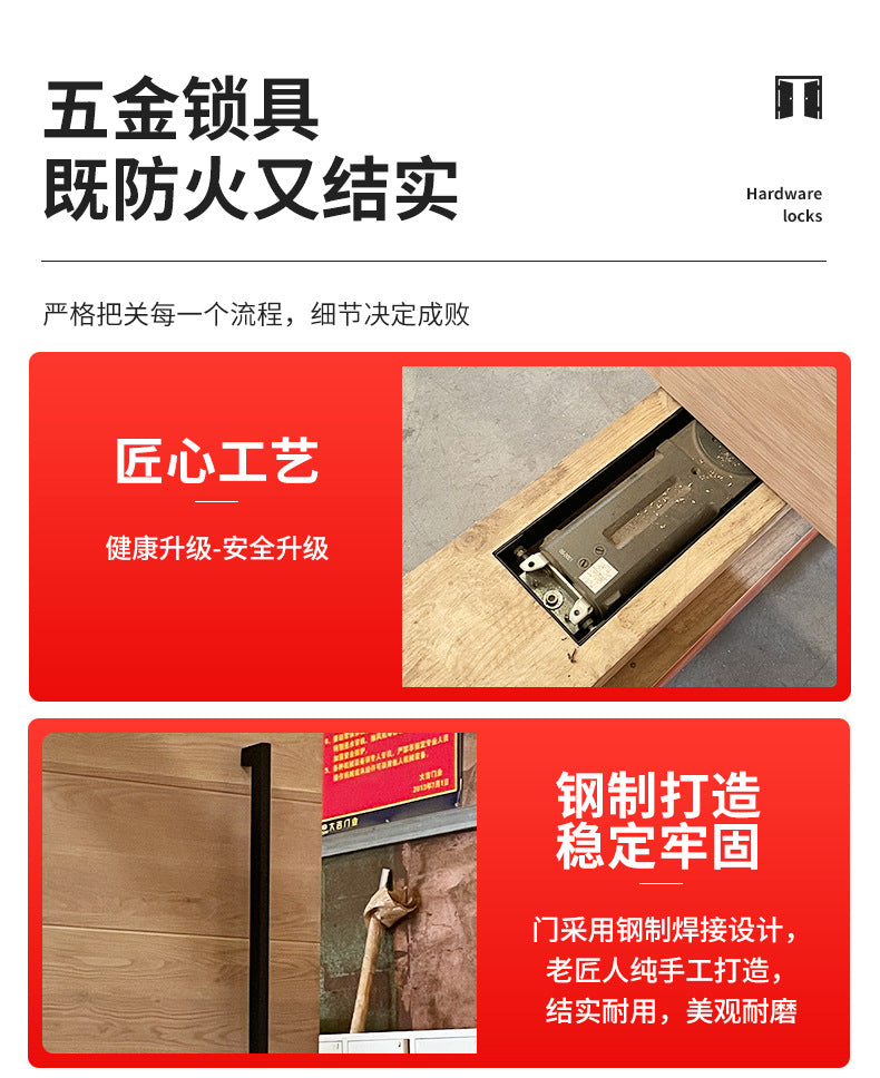 Export Model American Style Entry Door Pivot Composite Door Top and Bottom Pivot Wooden Door Anti-theft Entry Door Aluminum Rotating Entry