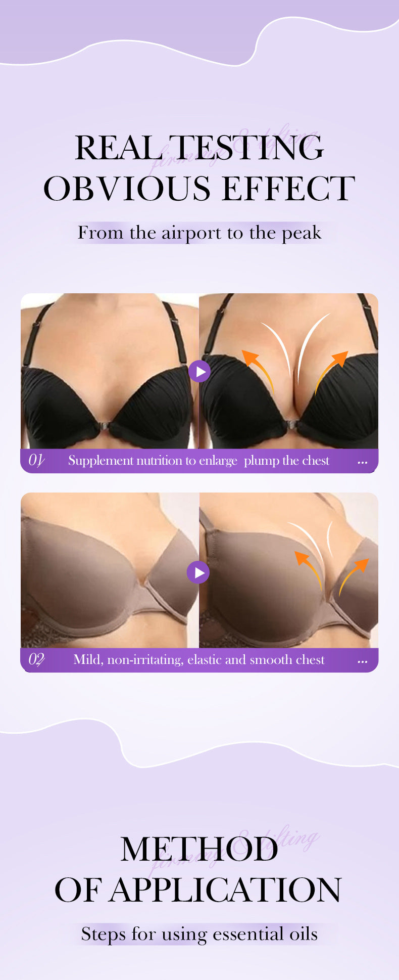 Full English Feng Yun Beauty Breast Essential Oil SADOER Moisturizing, Firming, Nourishing Breast Care Essential Oil  Wholesale