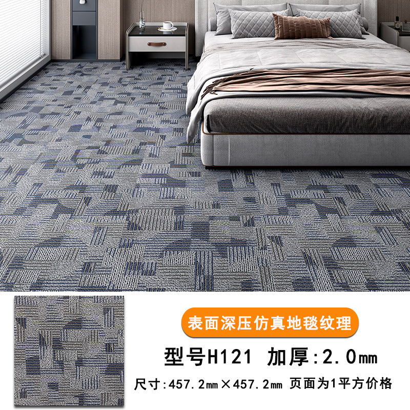 pvc Carpet Floor Stickers Self-Adhesive Commercial Imitation Carpet Ground Renovation Special Plastic Floor Stickers for Cement Floors