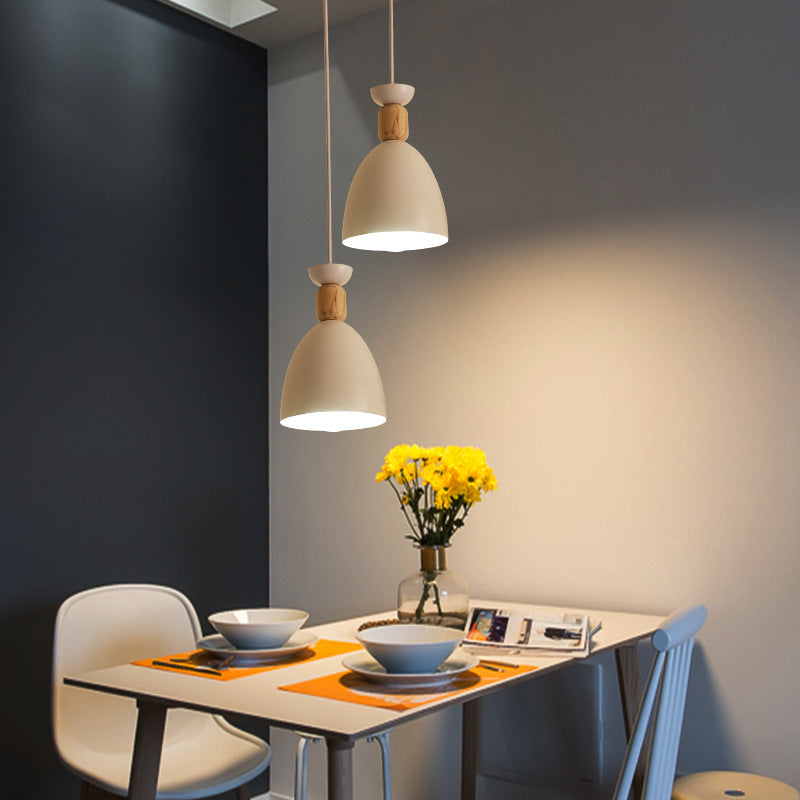 Zhongshan Restaurant Pendant Light Modern Simple Elegant Internet Celebrity Lighting Creative Personality Dining Room Bar Table Nordic Pendant Light