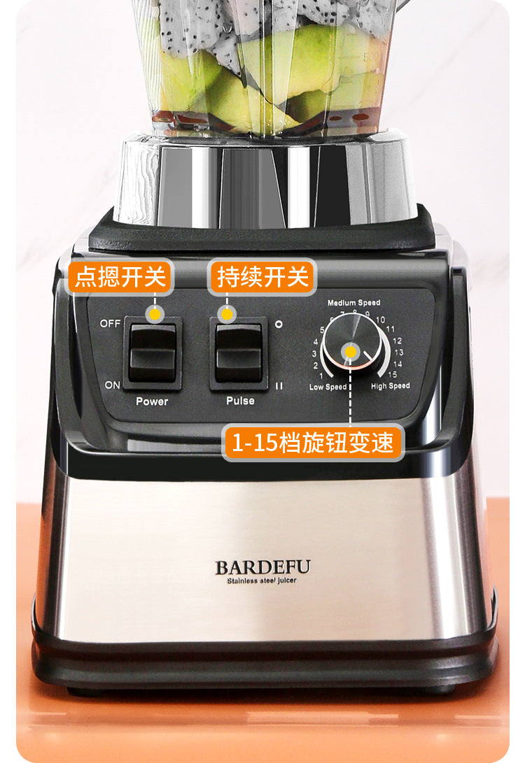 3L8in1blender  North America Europe Africa Stainless Steel Metal Blender Juicer Meat Grinder Multi-Functional