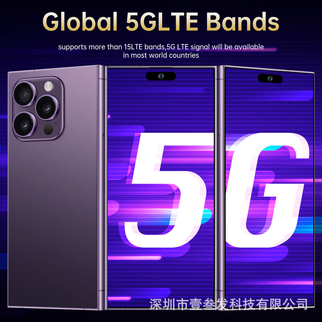 I16promax Smartphone with Pen  2+16 High-end7.3Inch Screen Android8.1Factory