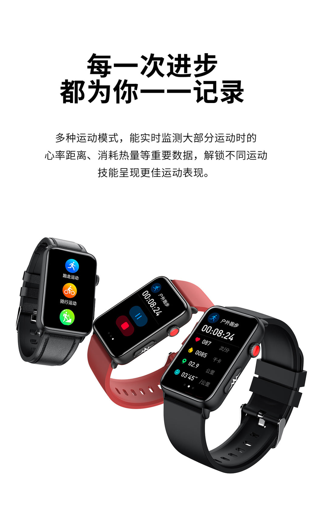 Hot Sale et620Bluetooth Call Watch Uric Acid Blood Lipid Blood Sugar Monitoring Body Temperature Blood Pressure Measurement Smart Watch