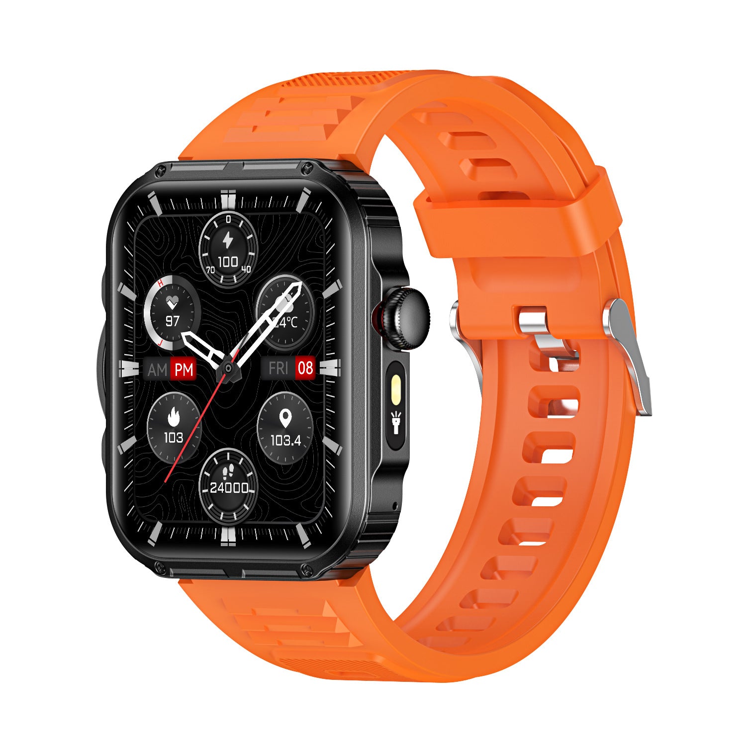 HDT11Ultra Smart Watch Bluetooth Call Music Healthy Sleep Flashlight Smart Bracelet