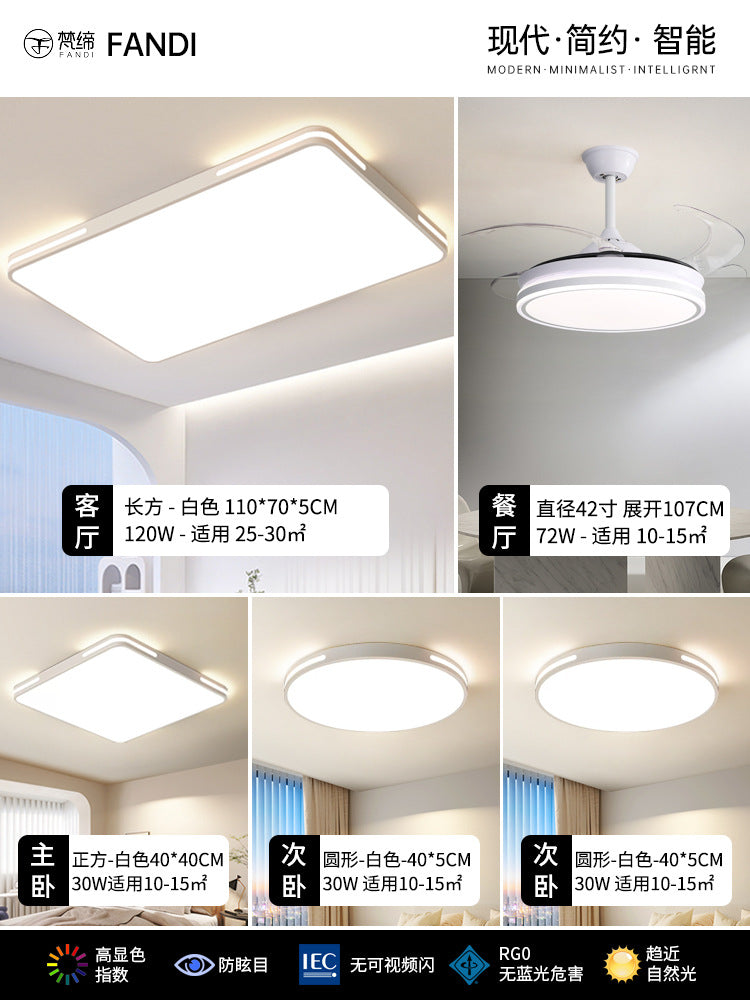 New led Living Room Ceiling Light Nordic Round Bedroom Light Simple Study Room Light Dining Room Balcony Lighting Fixture