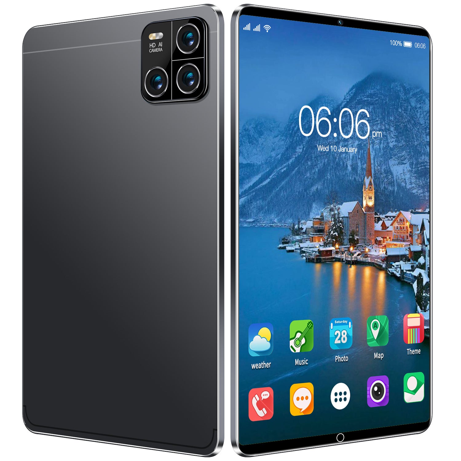 New Tablet Pad6 10Inch Android Smart Support WiFi Dual SIM Card Dual Standby Factory Exclusive