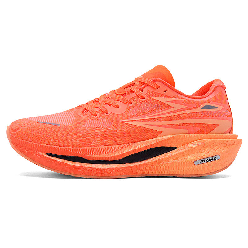 Fashion Four Seasons New Popcorn Carbon Plate Breathable Couple Running Shoes Comfortable Unisex Sports Shoes