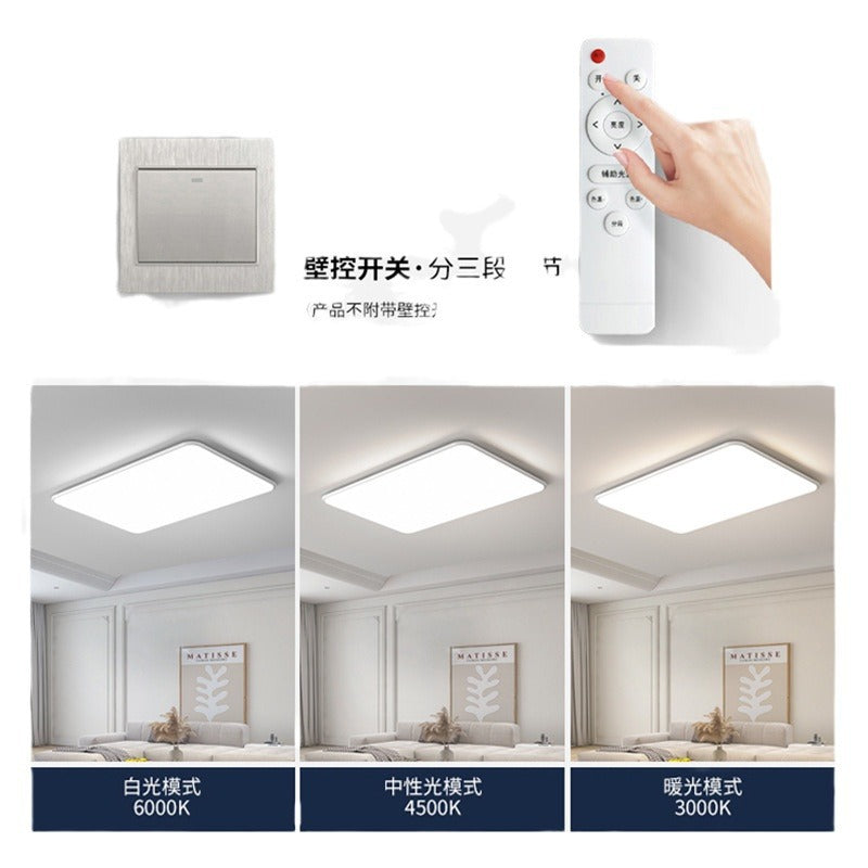 Full Spectrum Eye Protection Ceiling Lamp Study Bedroom Lamp led Ultra-thin Living Room Lamp led Modern Minimalist Elegant Main Light