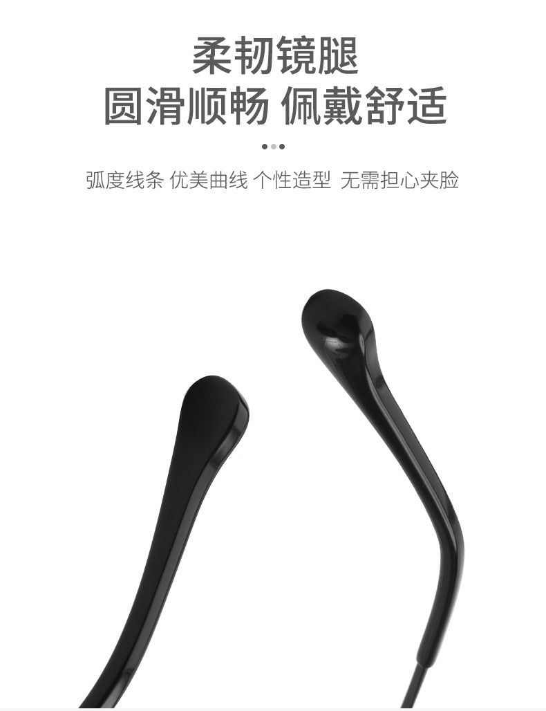 New Fashion Pure Titanium Retro Glasses Frame Round Frame Glasses Unisex Metal Frame Exquisite