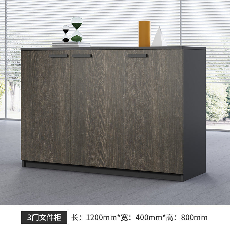 File Cabinet Low Cabinet Floor Cabinet Storage Cabinet Wooden Office Partition Cabinet Document Cabinet Archive Cabinet with Lock Office Cabinet