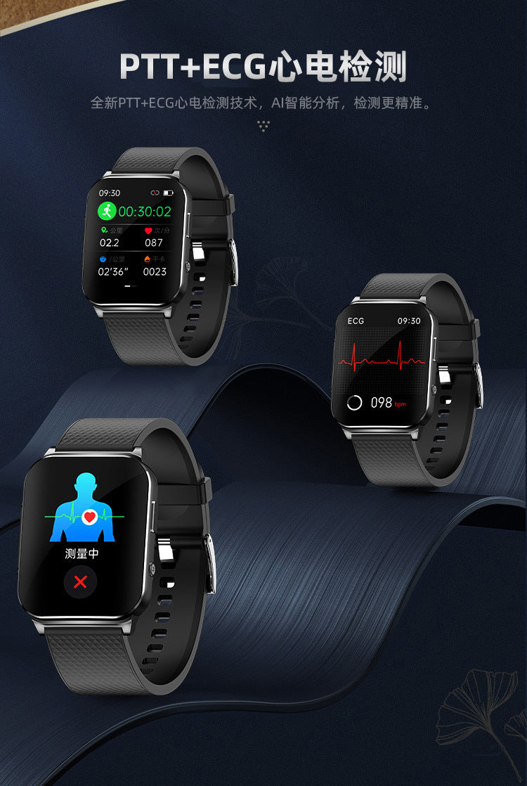 EP03Smart Watch24Hourly Real-Time Updates ECG ECG non-invasive blood sugar blood pressure oxygen monitoring smartwatch