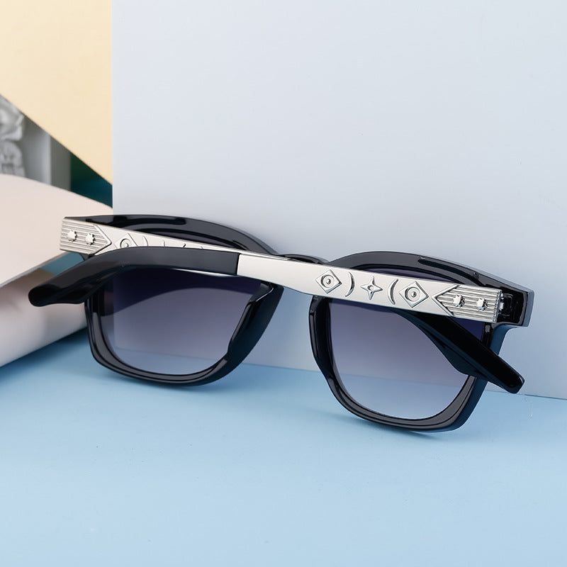 Square Frame Retro Sunglasses for Men, Sun Protection, Driving Special, High-End Outdoor Glasses Wholesale shades