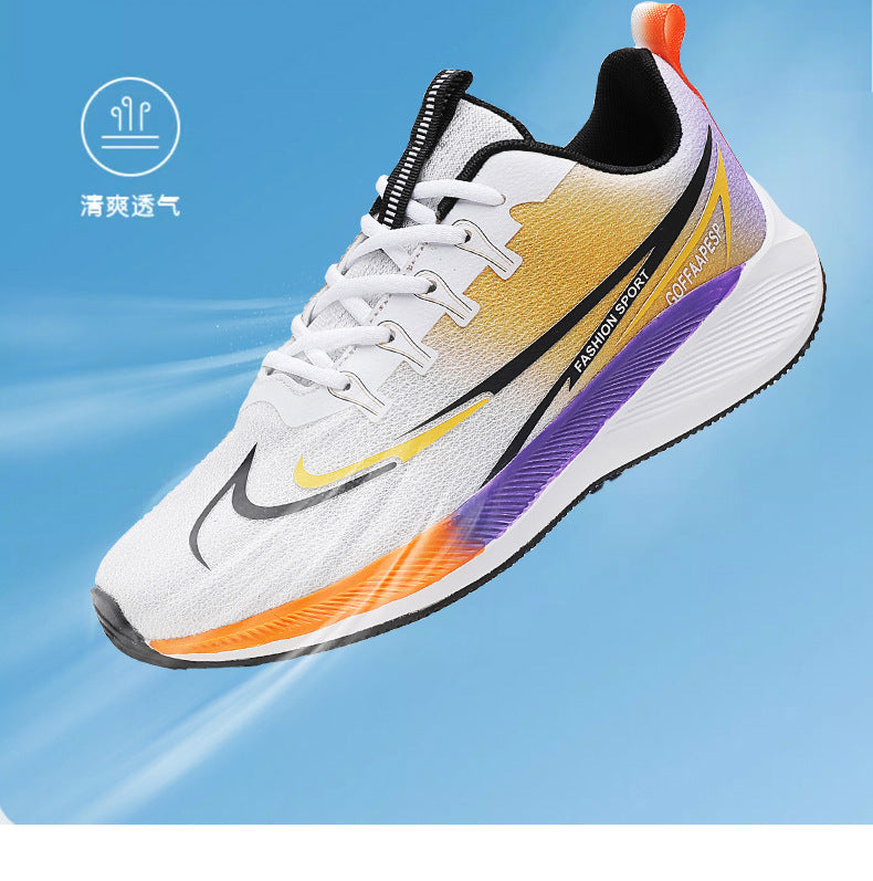 New Jogging Carbon Plate Running Shoes Men Women Couples Breathable Lightweight Marathon Training Outdoor Casual Sports Shoes