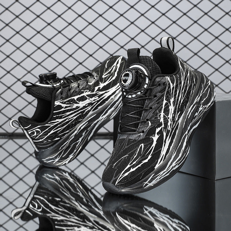 New children's casual running shoes, soft and comfortable mesh shoes, anti-slip and wear-resistant professional running shoes for boys